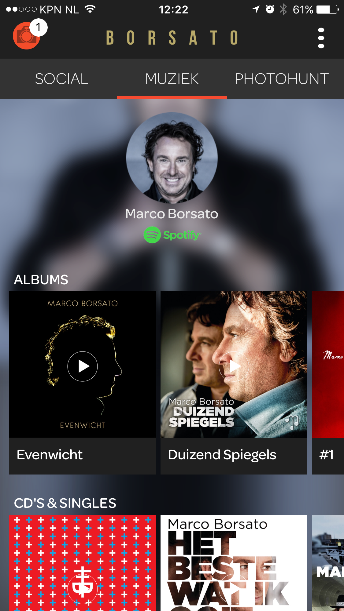 Marco Borsato | Borsato App: Muziek, fotografie en fans!
